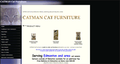 Desktop Screenshot of catmancatfurniture.com